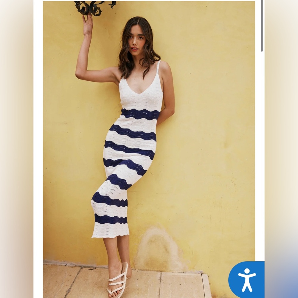 Lost + Wander Kairi Midi Dress NEVER WORN